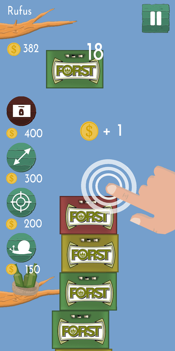 Beer Tower Screenshot - Tap Stacking Game